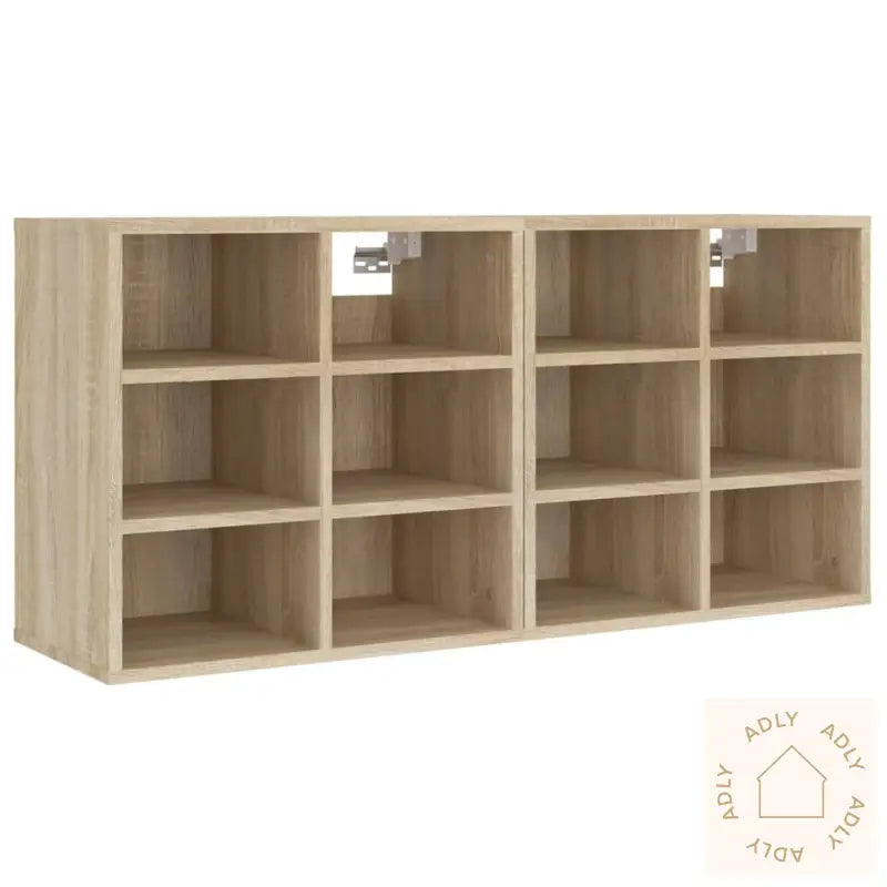 Skoskap Sonoma Eik 2 Stk 52,5X30X50 Cm