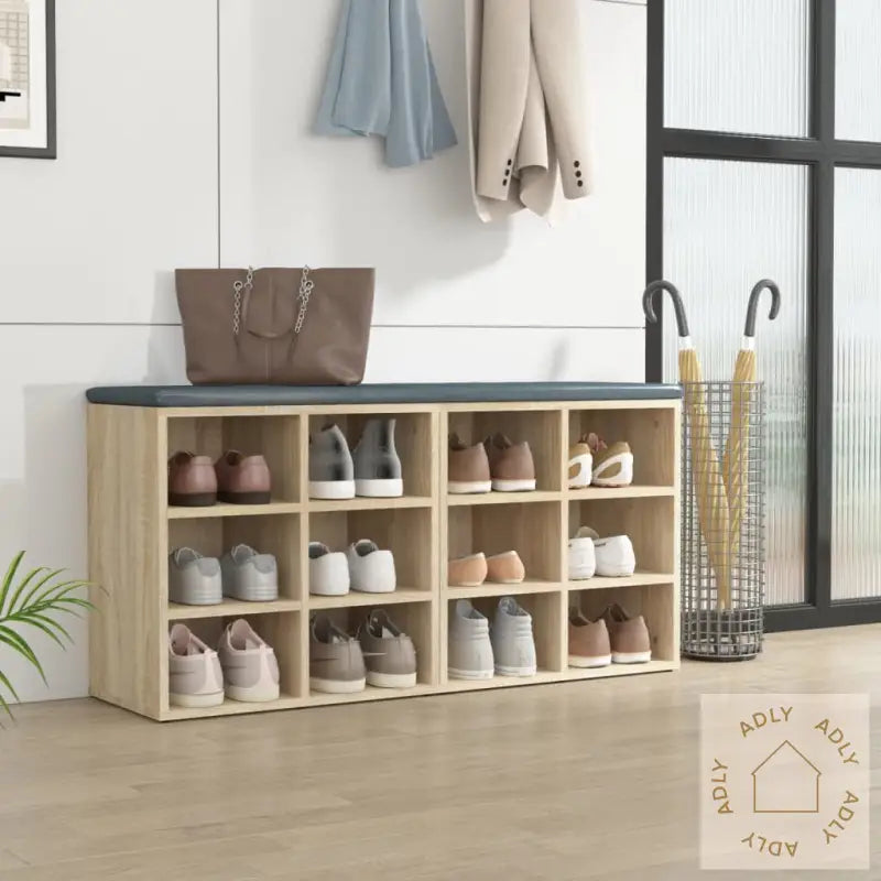 Skoskap Sonoma Eik 2 Stk 52,5X30X50 Cm
