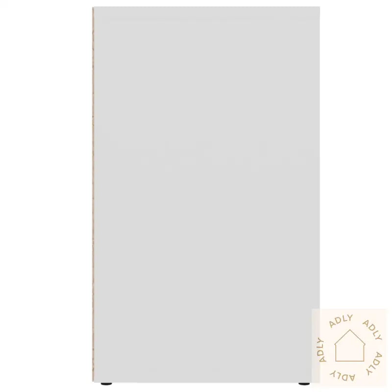 Skoskap 2 Stk Hvit 52,5X30X50 Cm