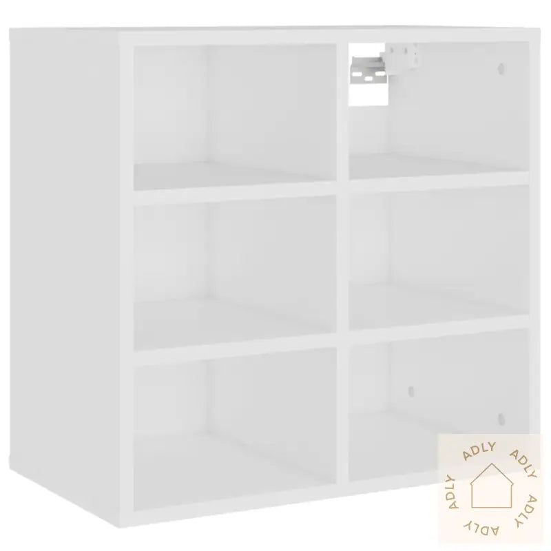 Skoskap 2 Stk Hvit 52,5X30X50 Cm