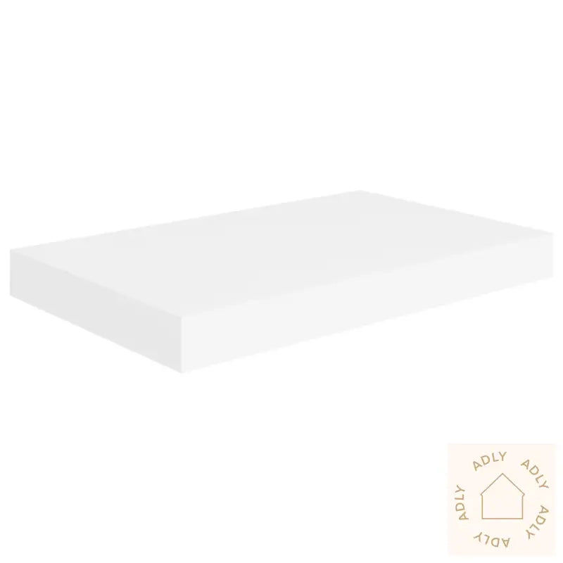Flytende Vegghyller 4 Stk Hvit 40X23X3,8 Cm Mdf