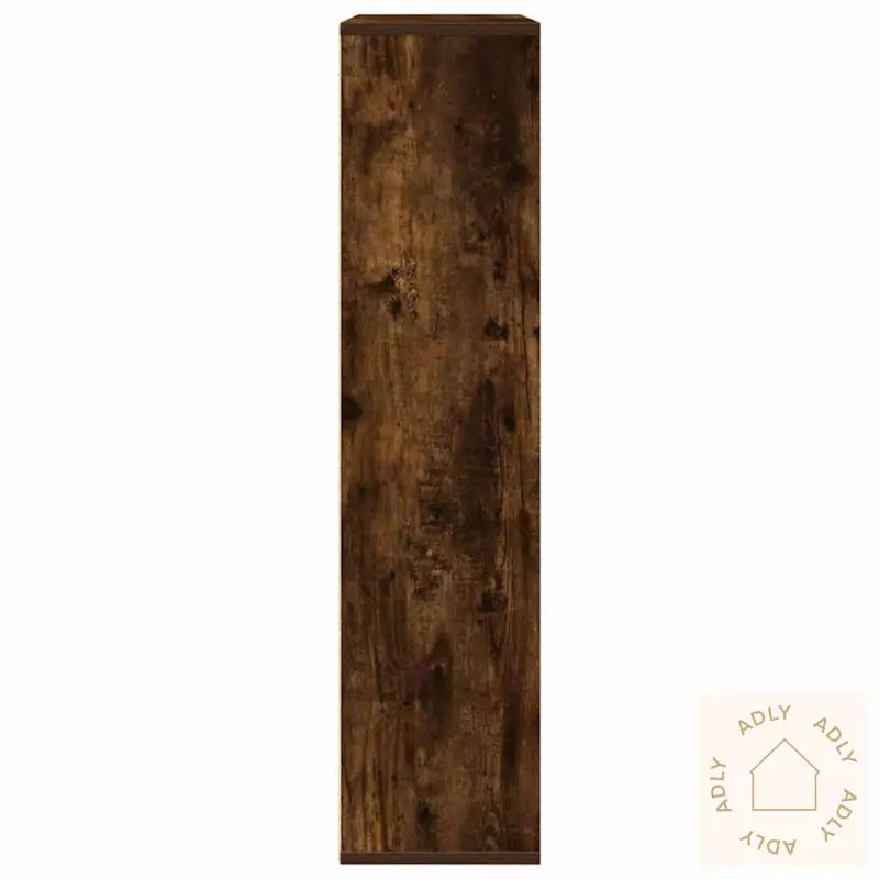 Bokhylle Røkt Eik 89X24X101,5 Cm Konstruert Tre