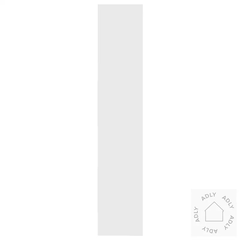 Bokhylle Hvit 40X35X180 Cm Konstruert Tre