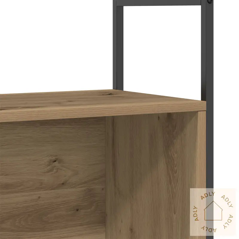 Bokskap Artisian Eik 80X30X78,5 Cm Konstruert Tre