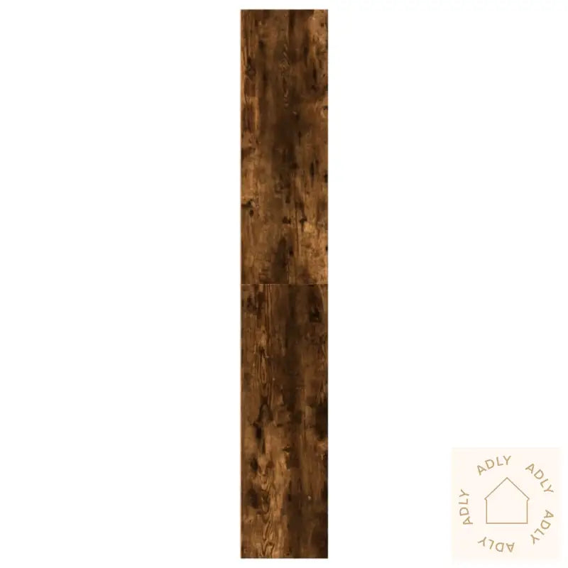 Bokhylle Røkt Eik 40X30X189 Cm Konstruert Tre