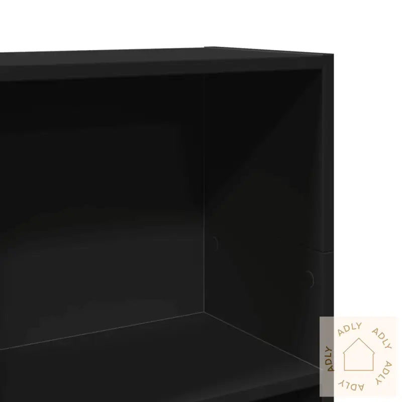 Bokhylle Svart 40X24X109 Cm Konstruert Tre