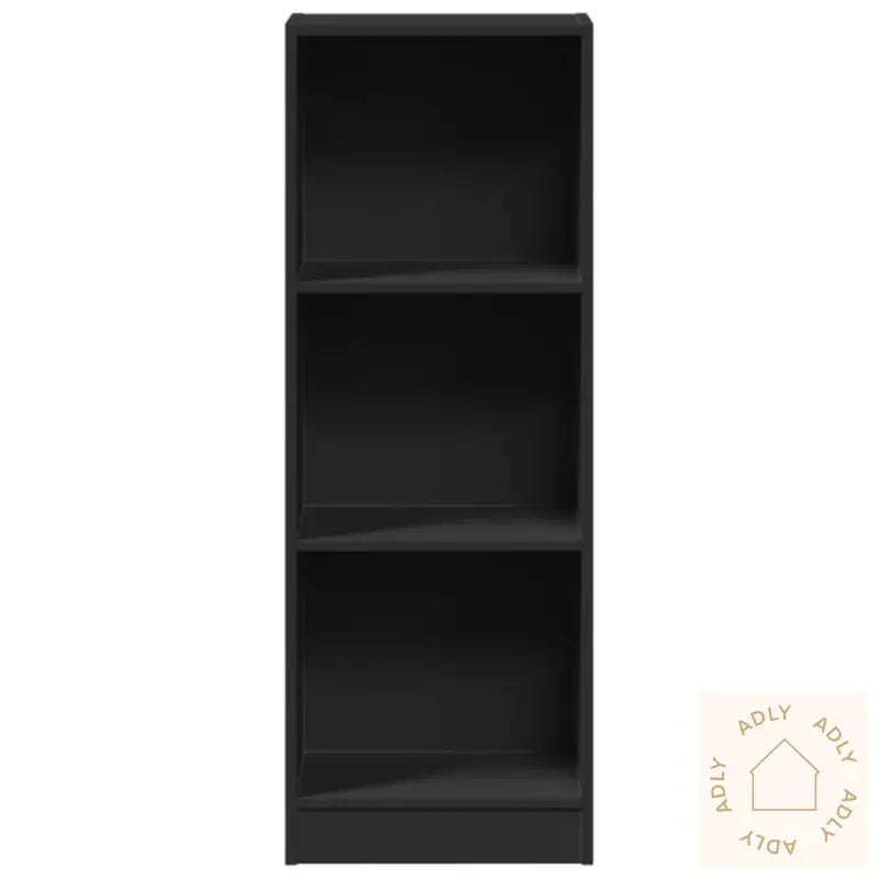 Bokhylle Svart 40X24X109 Cm Konstruert Tre