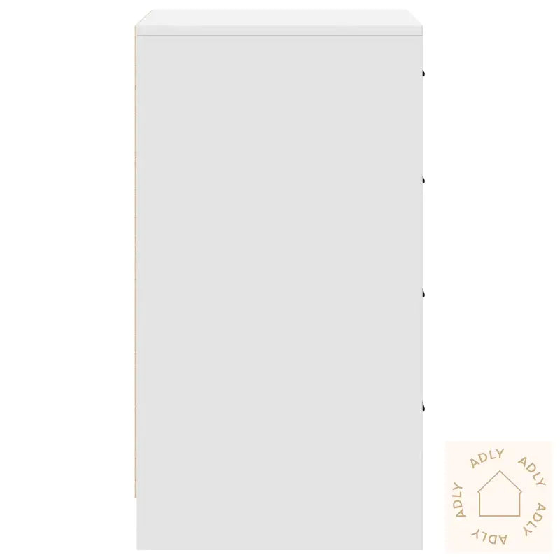 Sideboard Hvit 40X41X75 Cm Konstruert Tre