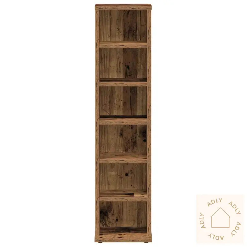 Cd-Skap Gammelt Tre 21X20X88 Cm Konstruert Tre