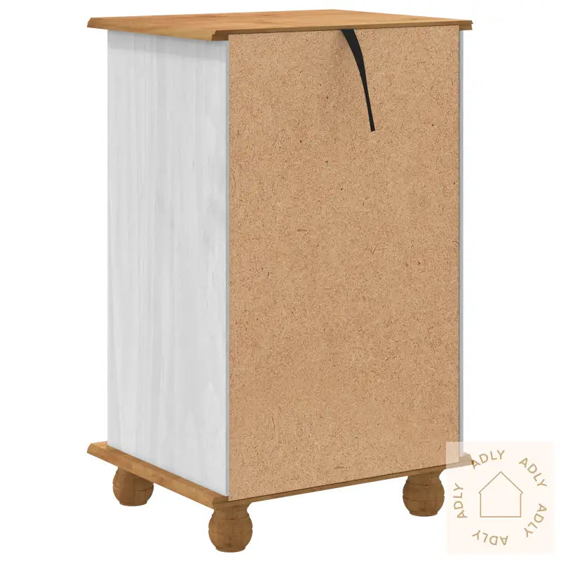 Kommode 'Askim'hvit 45.8X40X79 Cm Solid Tre Furu