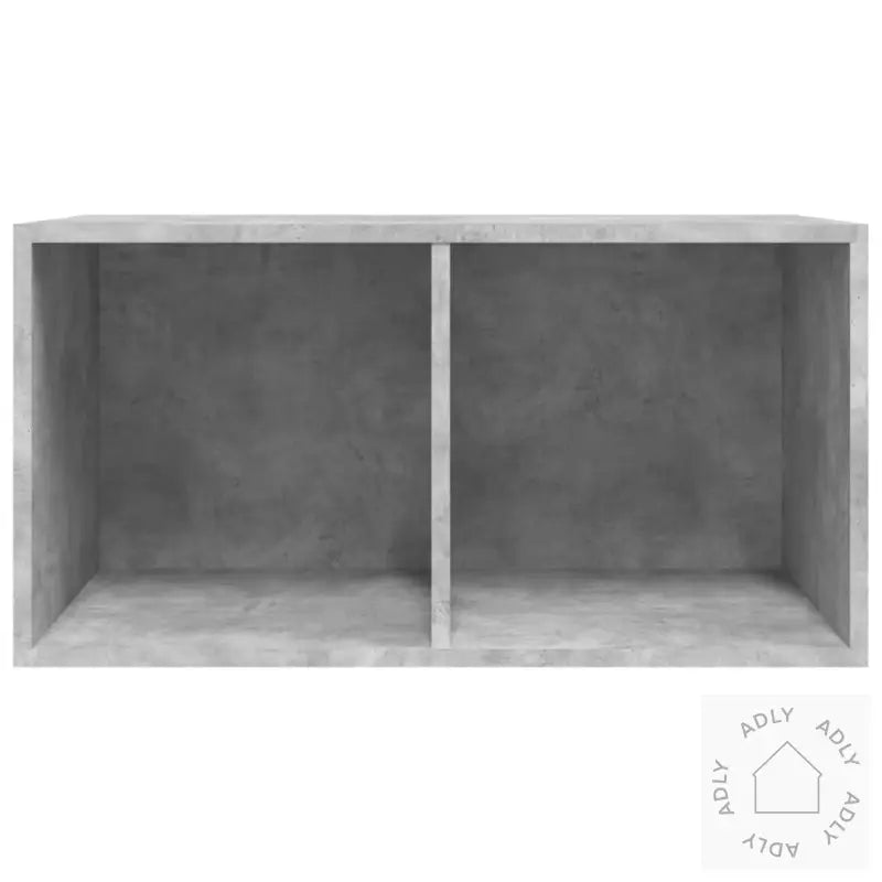 Oppbevaringsboks Lp Betonggrå 71X34X36 Cm Konstruert Tre