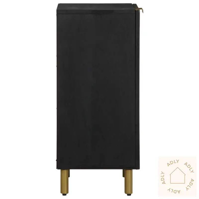 Skjenk Svart 40X33X75 Cm Konstruert Tre