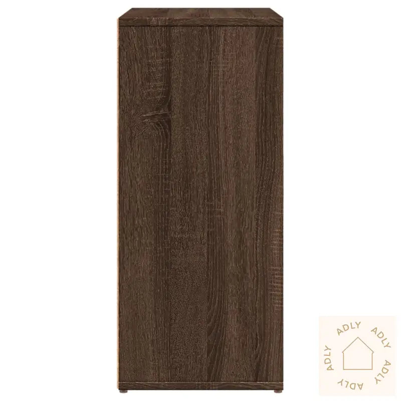 Skjenk Brun Eik 60X31X70 Cm Konstruert Tre