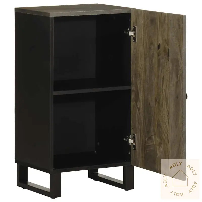Skjenk Svart 40X33X75 Cm Heltre Mango