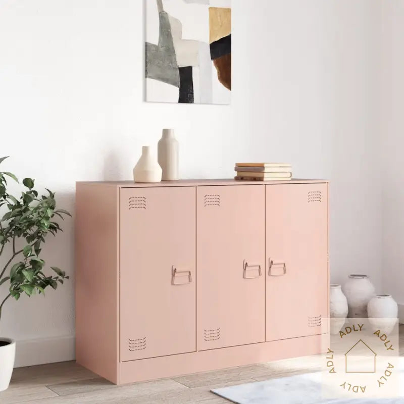 Skjenk Rosa 99X39X73 Cm Stål