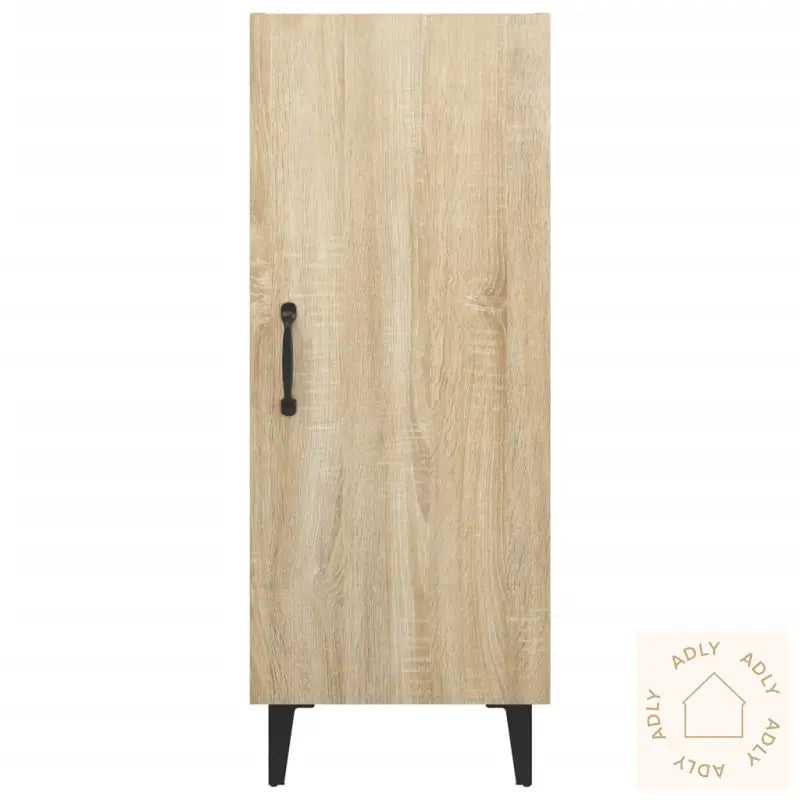 Skjenk Sonoma Eik 34,5X34X90 Cm Konstruert Tre