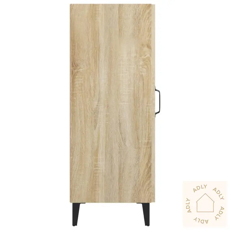 Skjenk Sonoma Eik 34,5X34X90 Cm Konstruert Tre