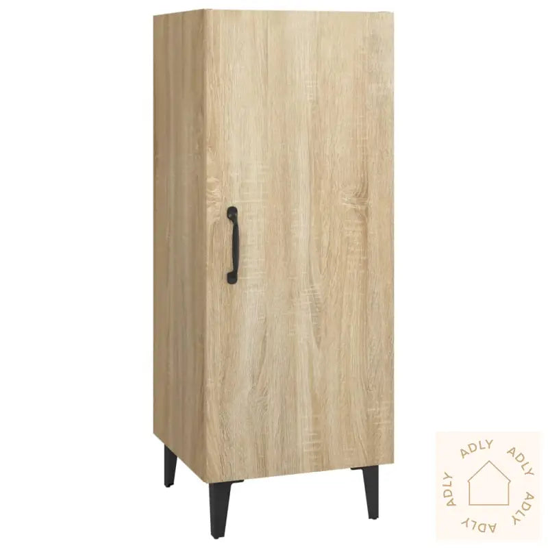 Skjenk Sonoma Eik 34,5X34X90 Cm Konstruert Tre