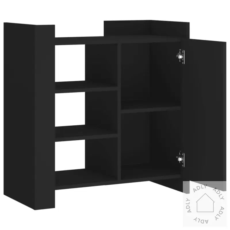 Skjenk Svart 73,5X35X75 Cm Konstruert Tre