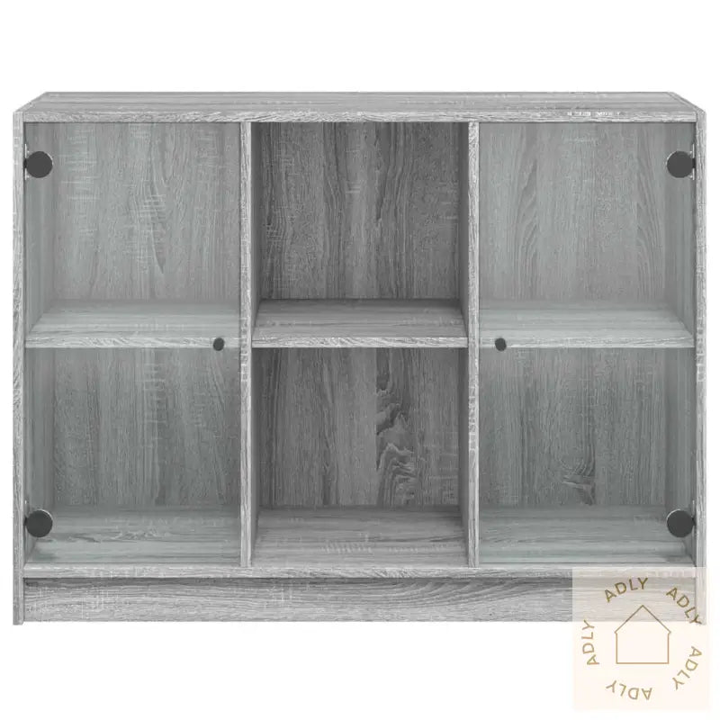 Skjenk Grå Sonoma 102X37X75,5 Cm Konstruert Tre