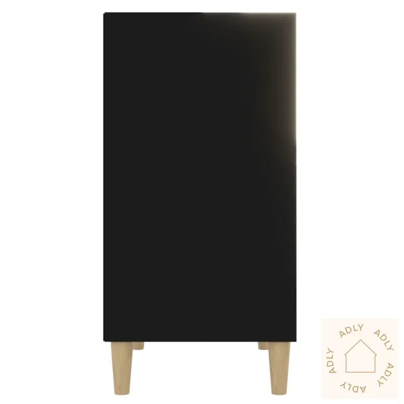 Skjenk Svart 57X35X70 Cm Konstruert Tre