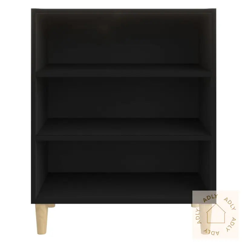 Skjenk Svart 57X35X70 Cm Konstruert Tre