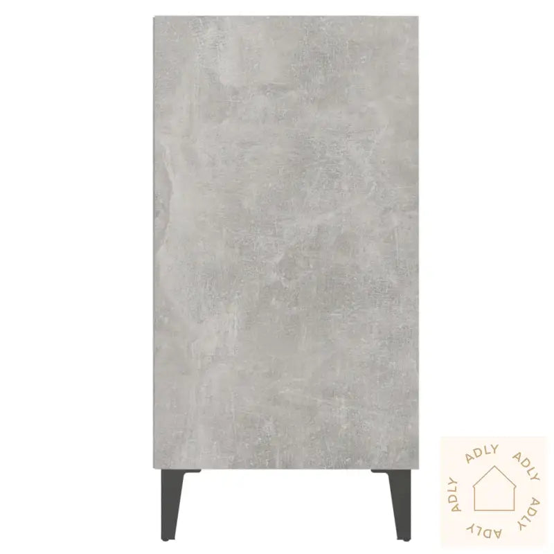 Skjenk Betonggrå 57X35X70 Cm Konstruert Tre