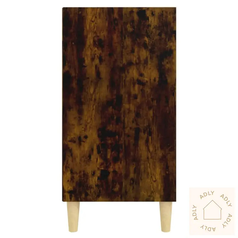 Skjenk Røkt Eik 57X35X70 Cm Konstruert Tre