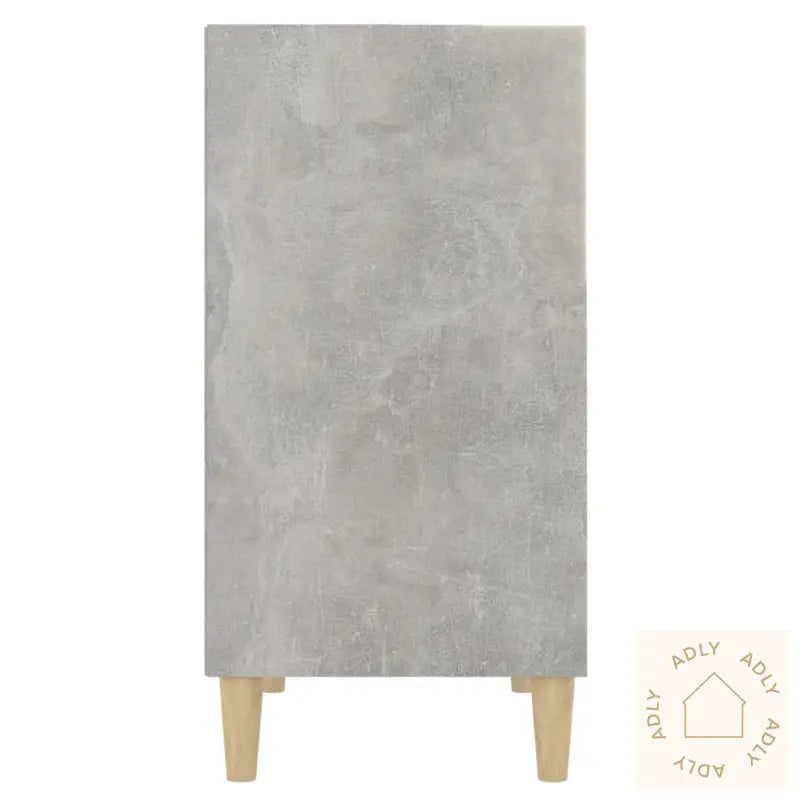 Skjenk Betonggrå 57X35X70 Cm Konstruert Tre