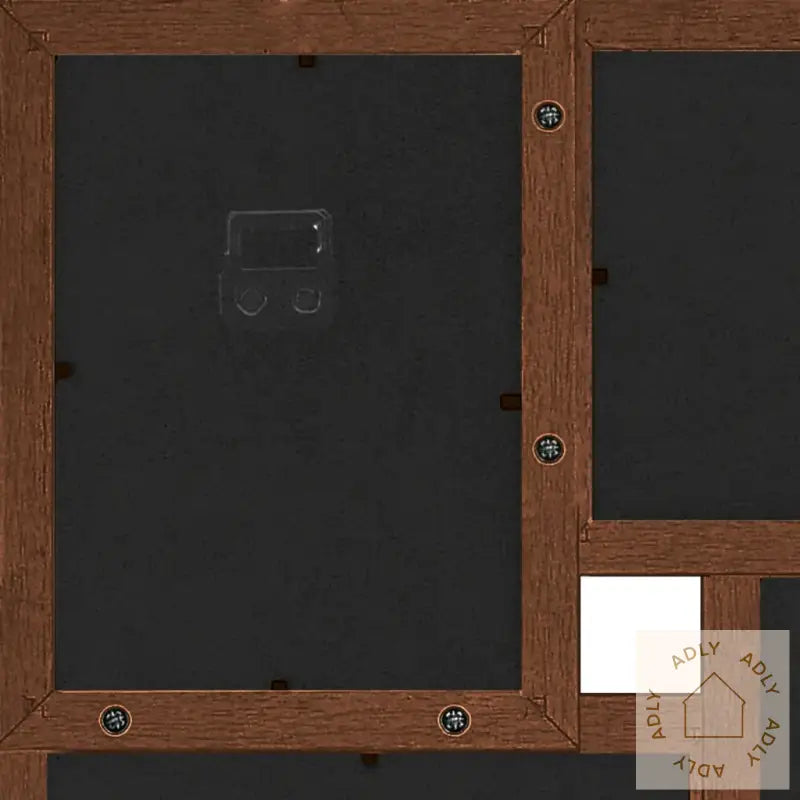 Fotorammekollasj For 24X(13X18 Cm) Bilde Mørkebrun Mdf