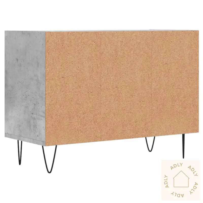 Tv-Benk Betonggrå 69,5X30X50 Cm Konstruert Tre