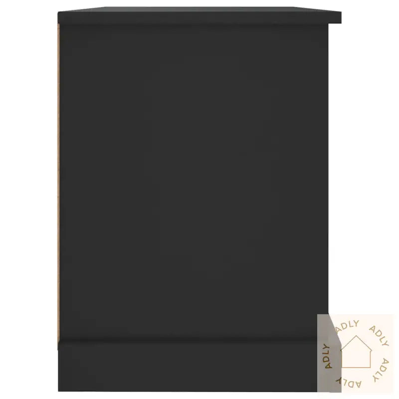 Tv-Benk Svart 73X35,5X47,5 Cm Konstruert Tre