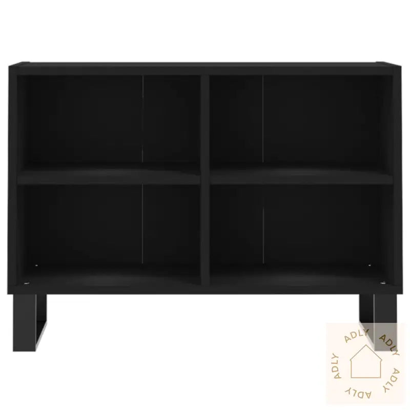 Tv-Benk Svart 69,5X30X50 Cm Konstruert Tre