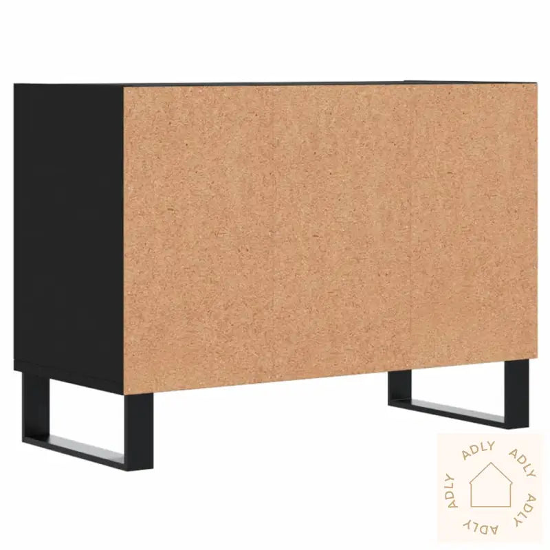 Tv-Benk Svart 69,5X30X50 Cm Konstruert Tre