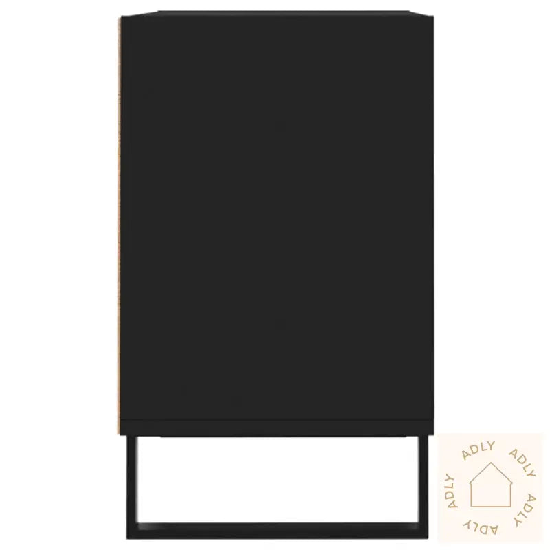 Tv-Benk Svart 69,5X30X50 Cm Konstruert Tre