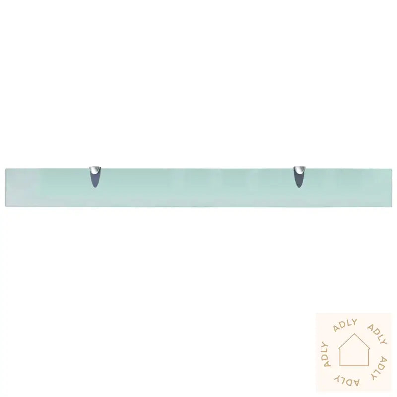 Flytende Hylle Glass 100X10 Cm 8 Mm