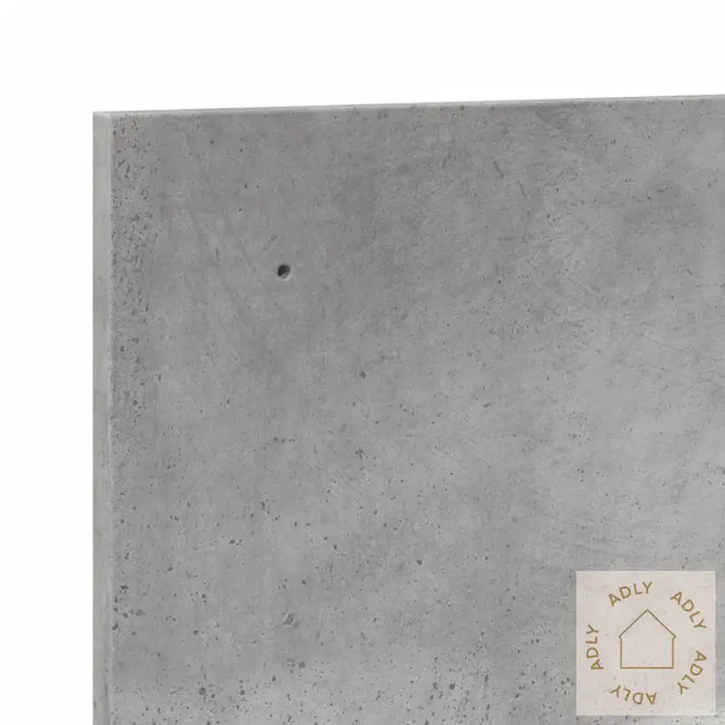 Veggskap 100X16,5X30 Cm Betonggrå Konstruert Tre