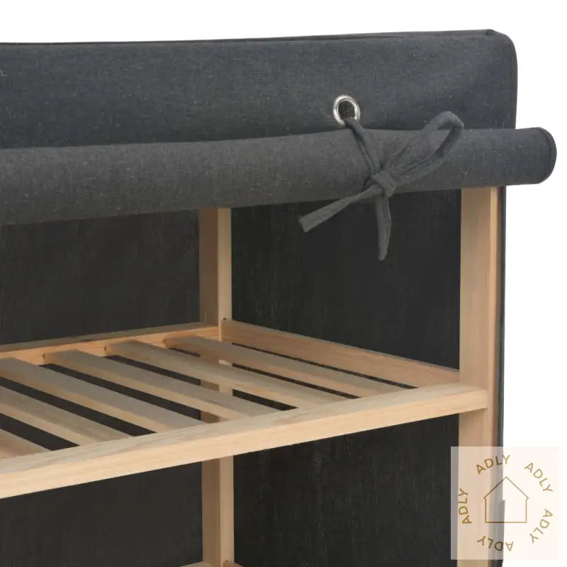 Garderobeskap Grå 200X40X170 Cm Stoff