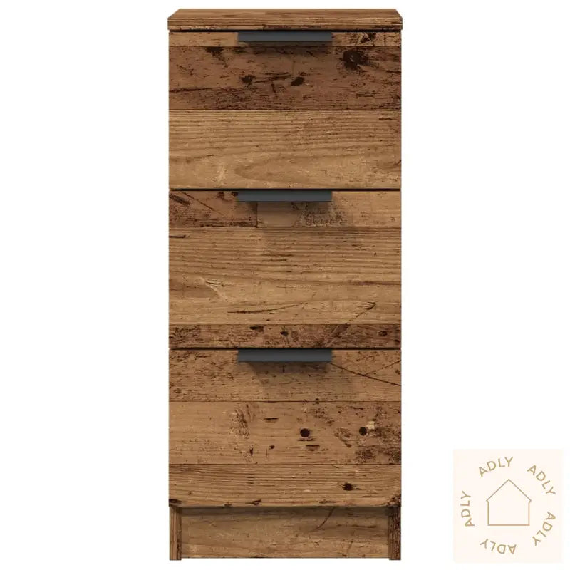 Skjenk Gammelt Tre 30X30X70 Cm Konstruert Tre