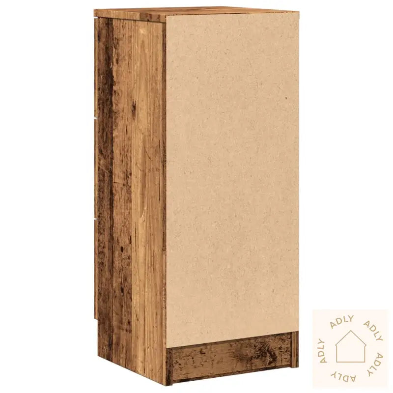Skjenk Gammelt Tre 30X30X70 Cm Konstruert Tre