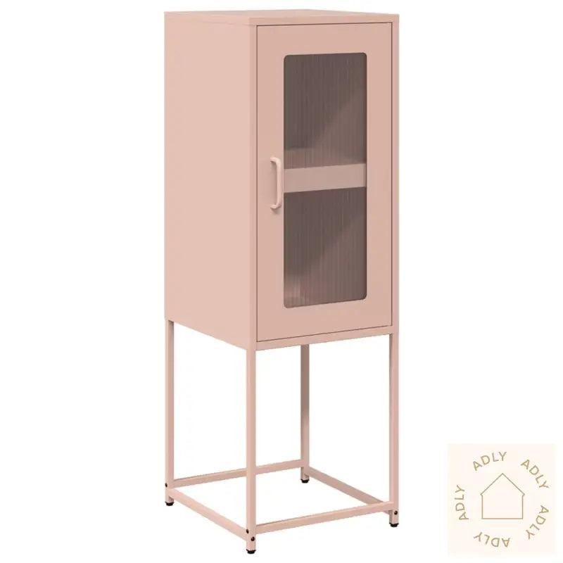Skjenk Rosa 36X39X107 Cm Kaldvalset Stål