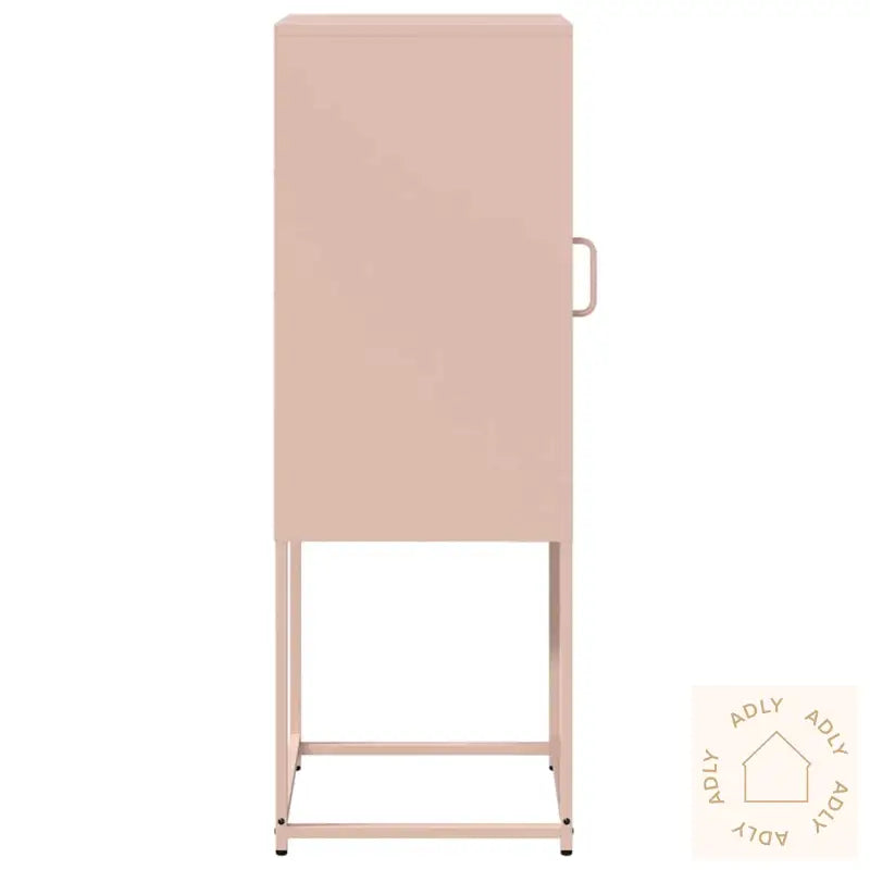 Skjenk Rosa 36X39X107 Cm Kaldvalset Stål