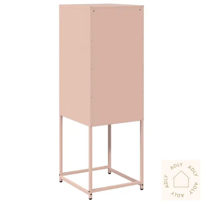 Skjenk Rosa 36X39X107 Cm Kaldvalset Stål