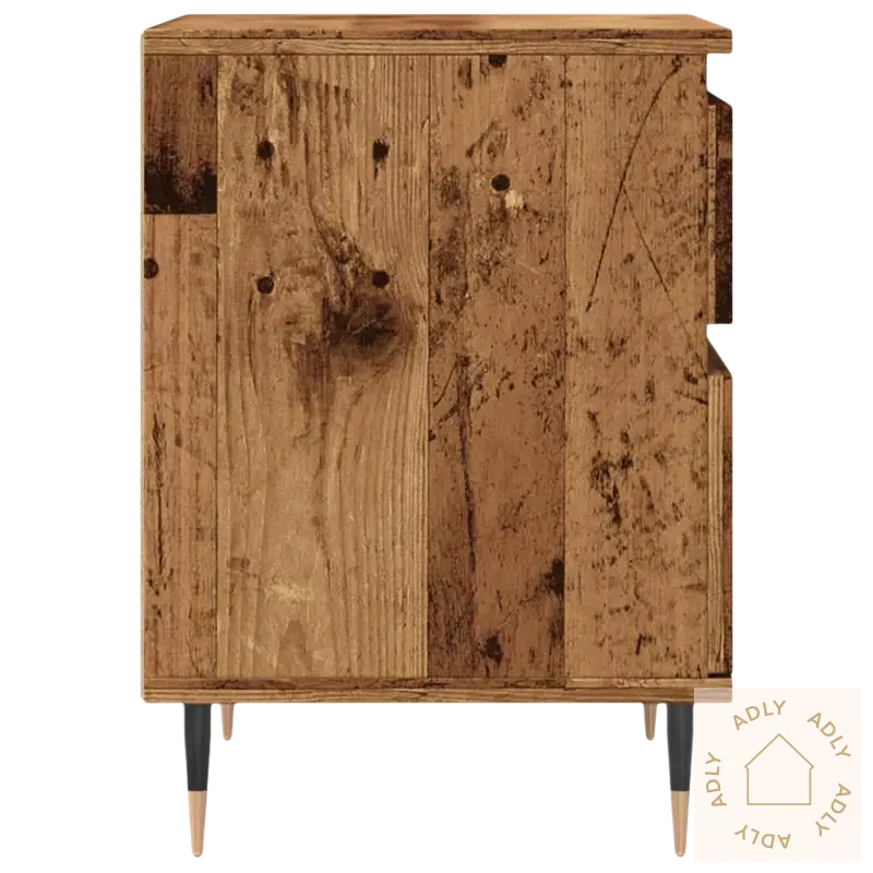 Stilrent nattbord med treben, perfekt for møbler til hjemmet og stilrene nattbord