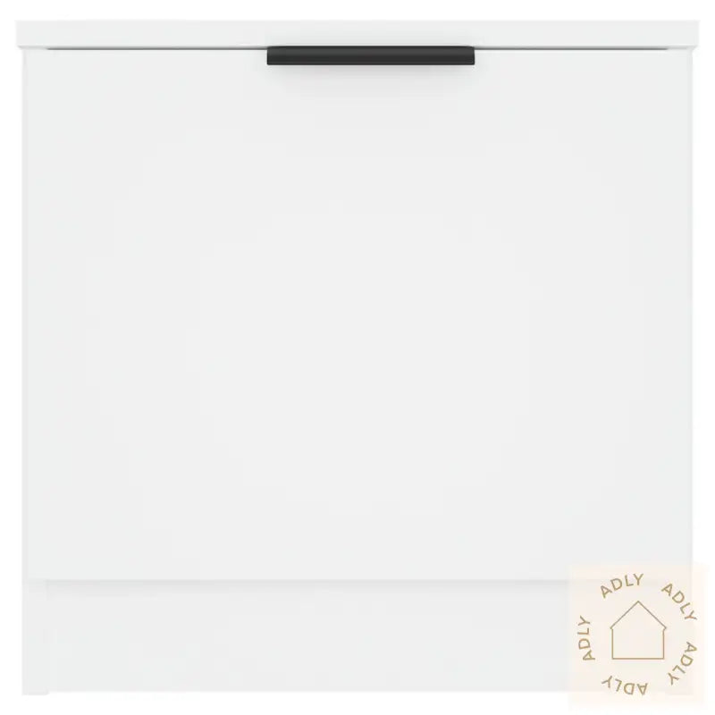 Nattbord 2 Stk Hvit 40X39X40 Cm