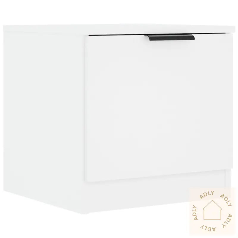 Nattbord 2 Stk Hvit 40X39X40 Cm