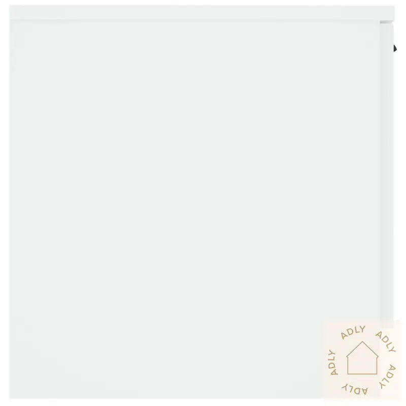 Nattbord 2 Stk Hvit 40X39X40 Cm