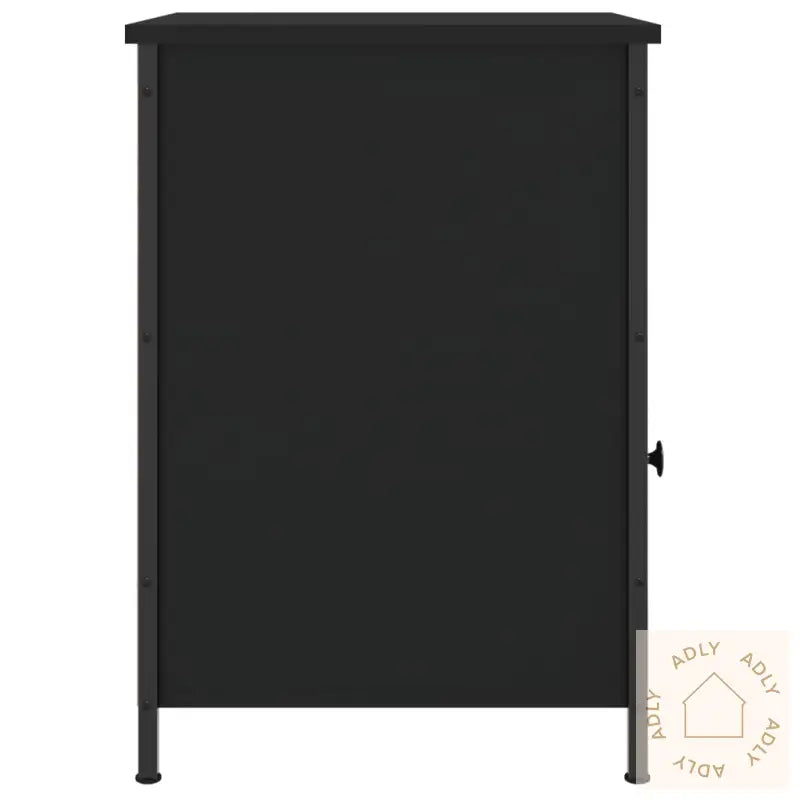 Nattbord 2 Stk Svart 40X42X60 Cm Konstruert Tre
