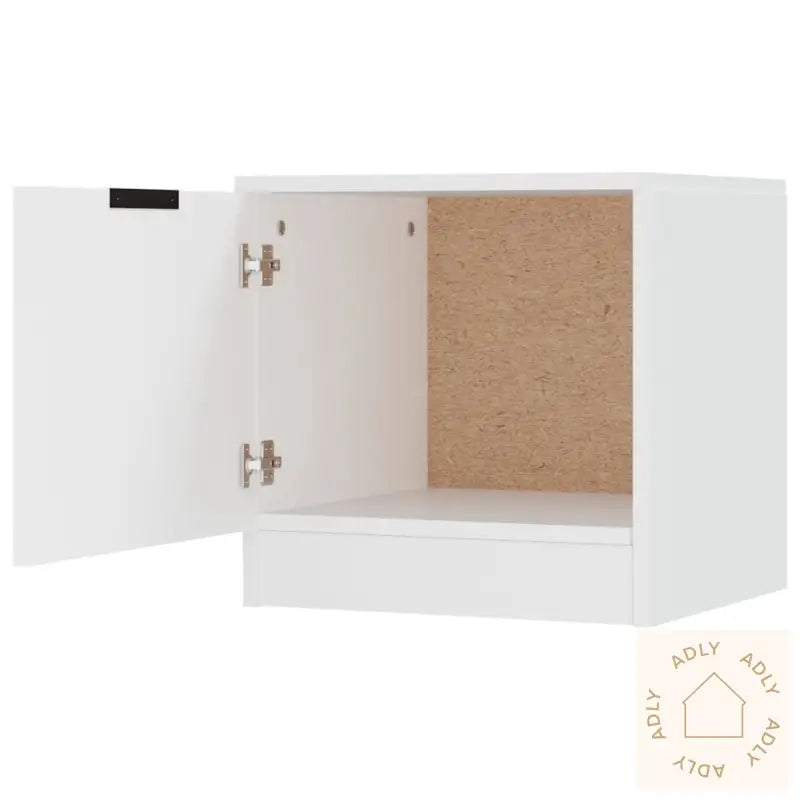 Nattbord 2 Stk Hvit 40X39X40 Cm