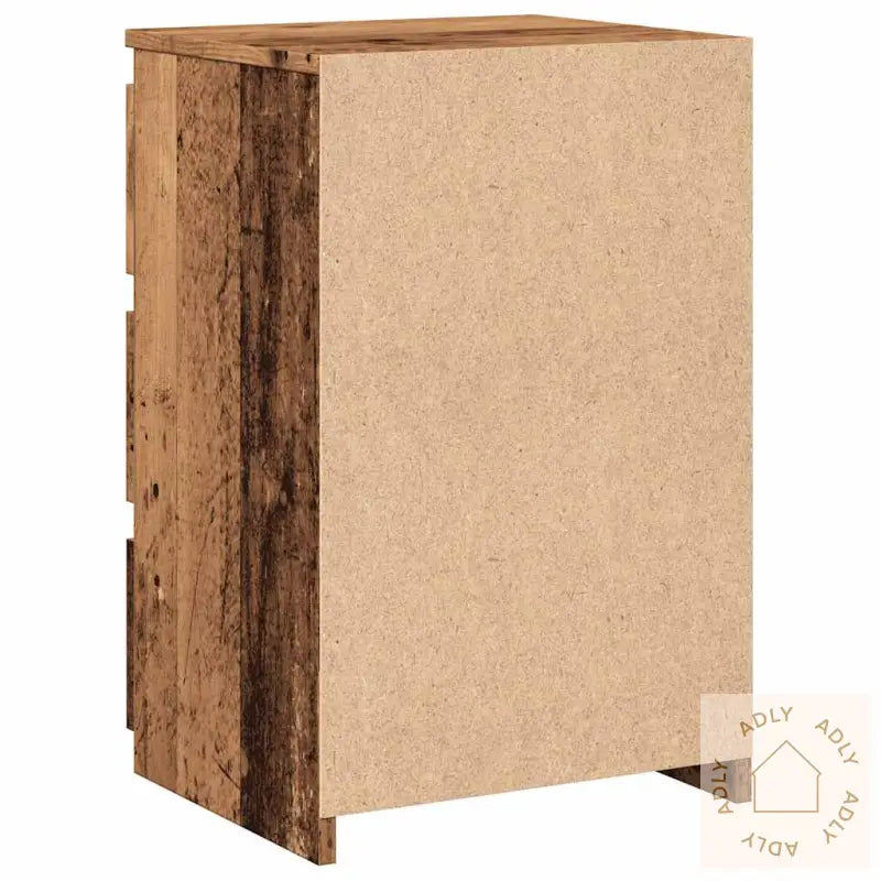 Nattbord 2 Stk Gammelt Tre 40X35X62,5 Cm Konstruert Tre